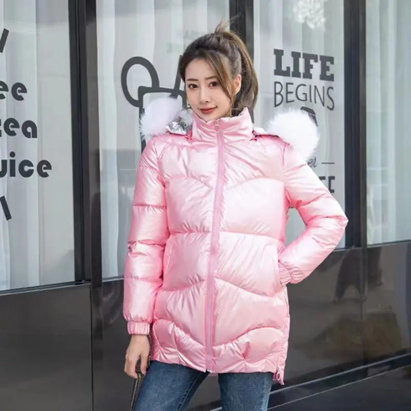 Parka Autumn Winter Jacket Women Clothes Vintage Warm Coat Female Women's Down Cotton Jacket Warm Thick Long Parkas Oversized