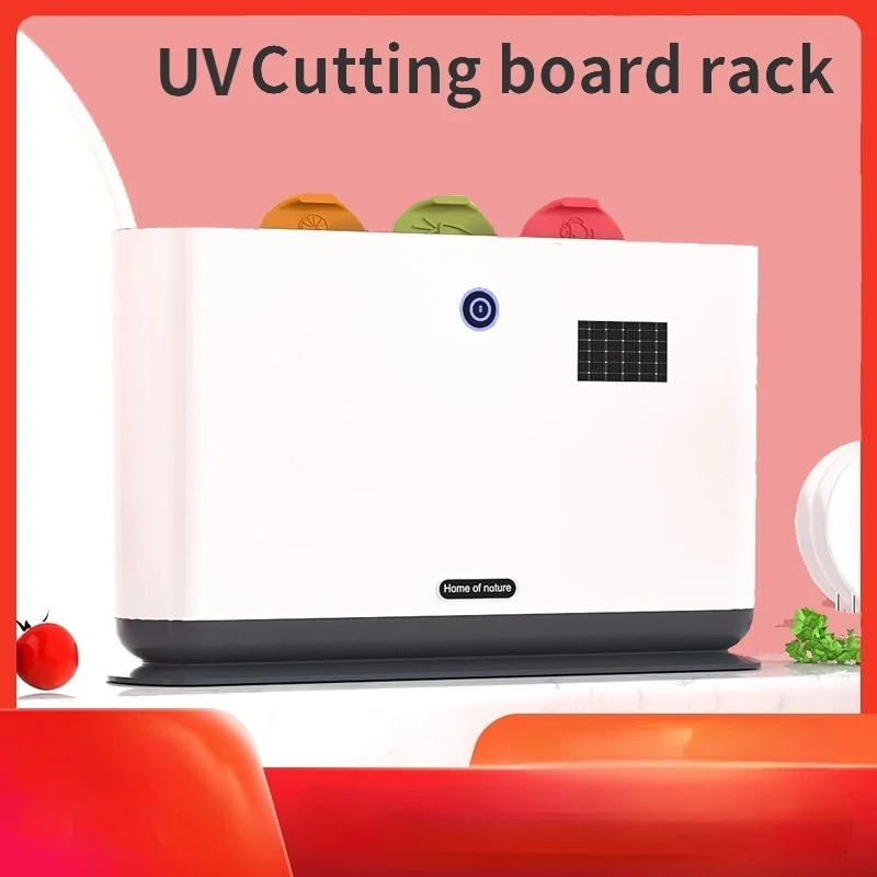

Smart Electric Cutting Clean Board Holder for Knife Chopsticks Kitchen Machine Desktop Kitchenware Supplies Storage