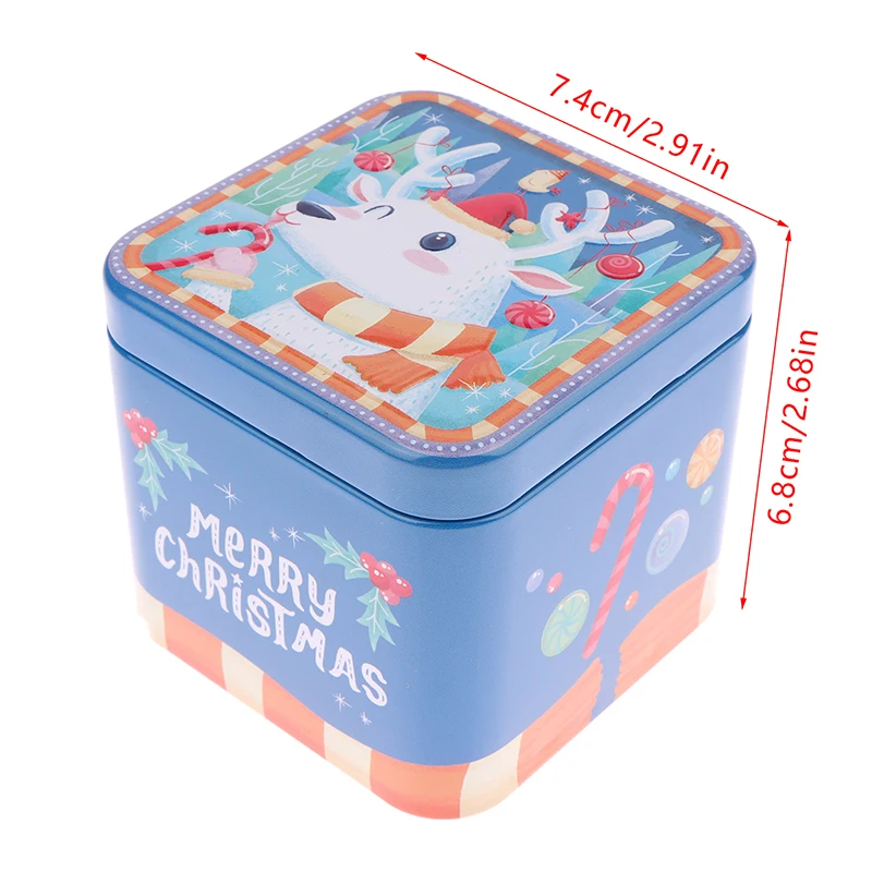 Рисунок 6 - Рождественская Квадратная Металлическая Жестяная Банка