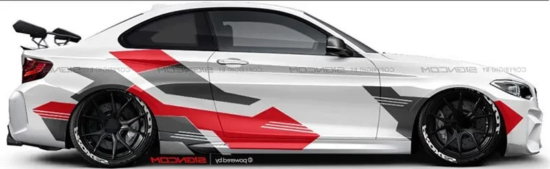 

Автомобильные наклейки для BMW M2 M3 M4 M5 M6, украшение для корпуса, модная спортивная наклейка на заказ, аксессуары