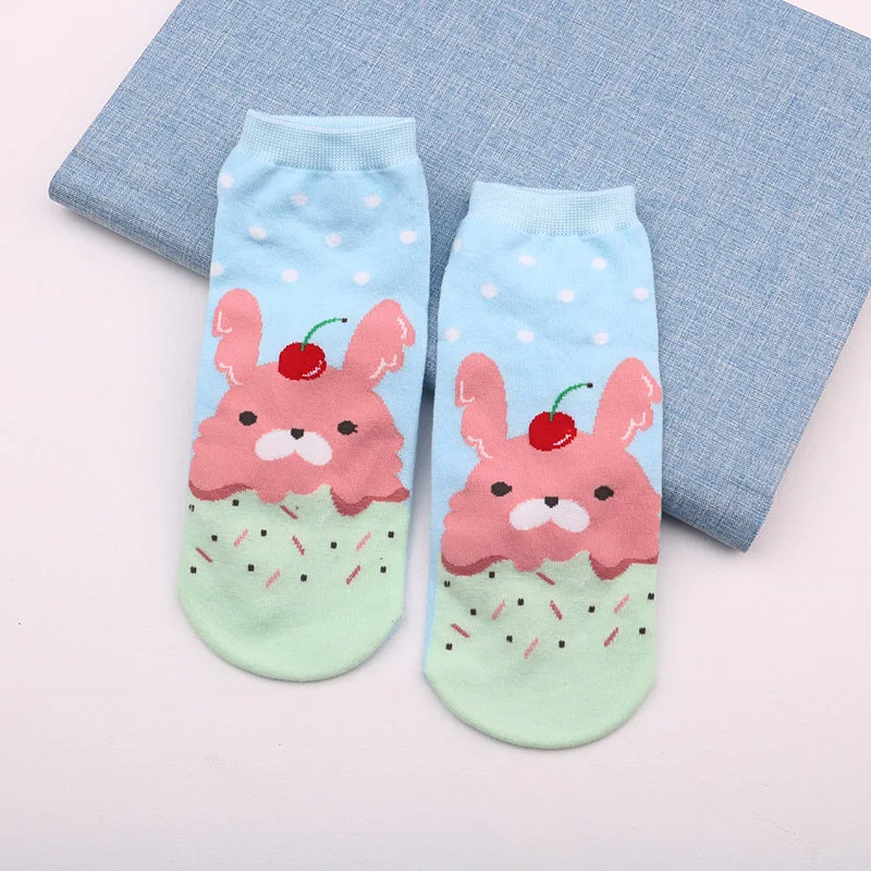 Носки женские из чесаного хлопка милые смешные с принтом Сейлор Мун в стиле