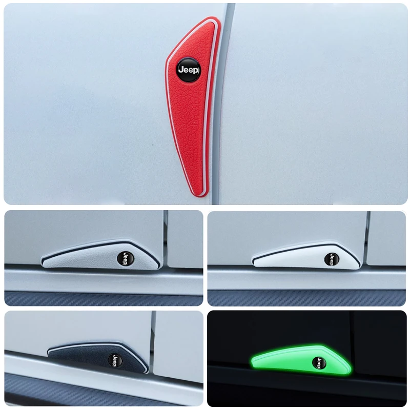 Наклейки с защитой от царапин автомобильная полоса бампера для Jeep Renegade Compass Grand