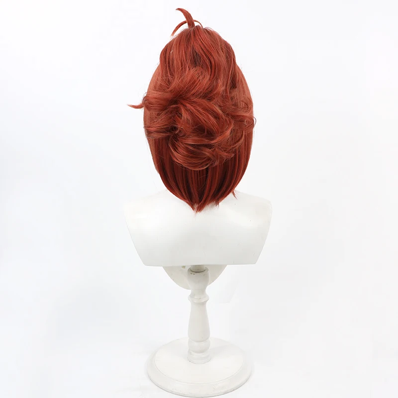 Косплей парик Dantsu Flame коричневый белый