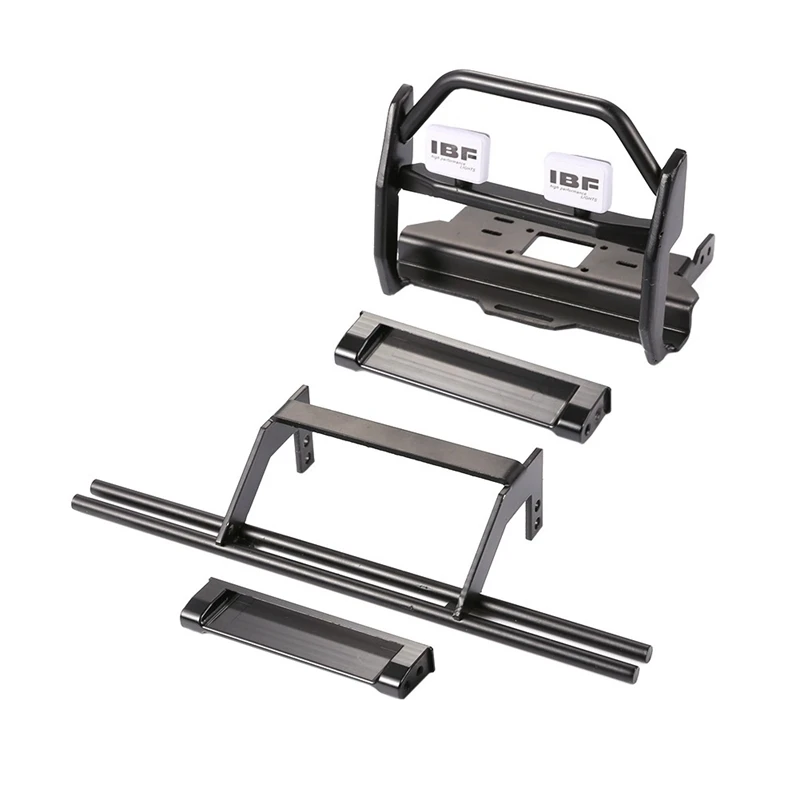 

Металлический передний и задний бампер на радиоуправлении для 1/10 RC Crawler Traxxas TRX4 G500 4X4 TRX6 G63 6X6, обновленные детали