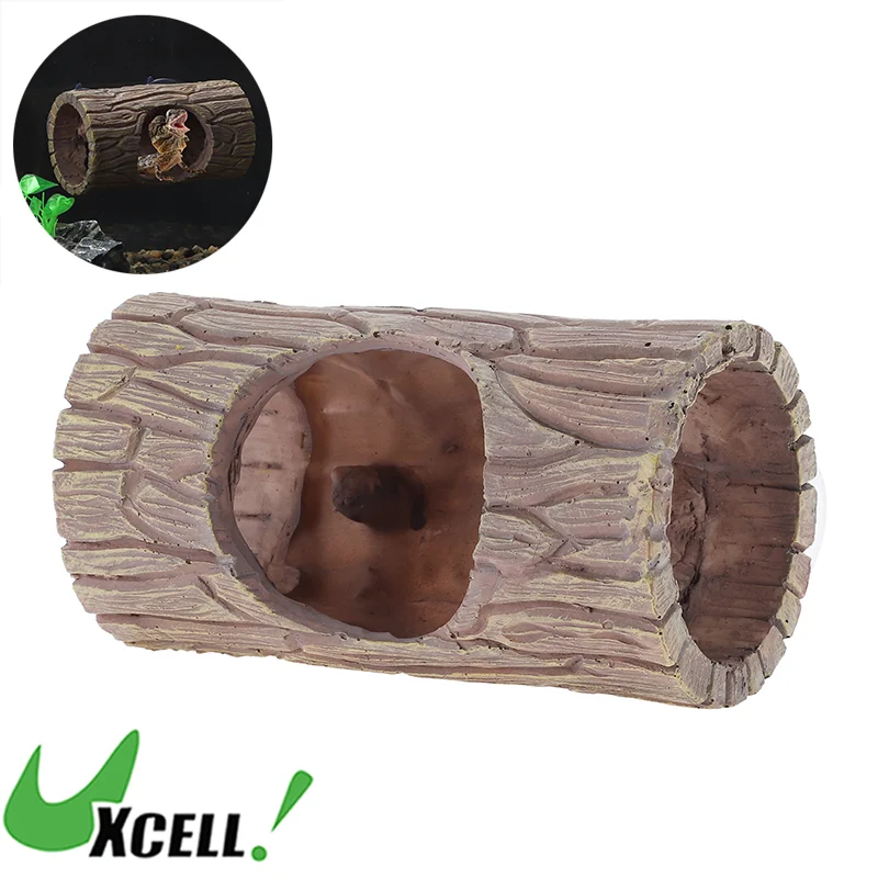 UXCELL домашние животные хованка для рептилий пещера среды обитания смоляное