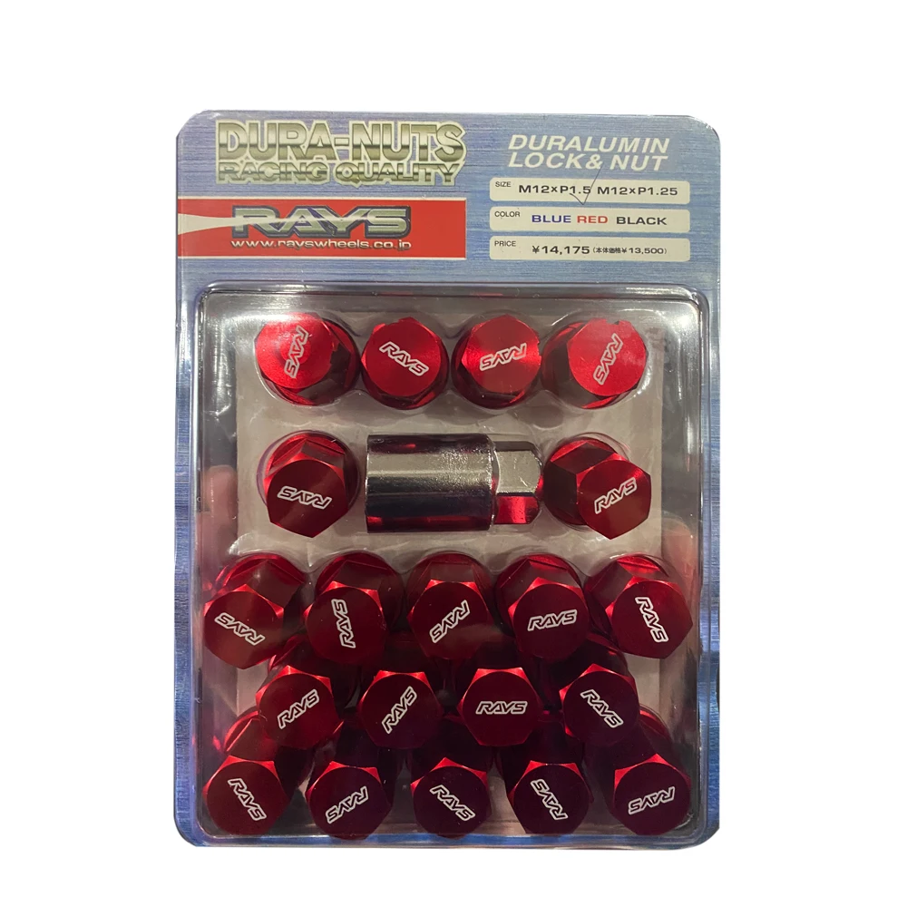 Колесные гайки лучей инженерного стиля блокировочные наконечники 1 25 для SUBARU IMPREZA