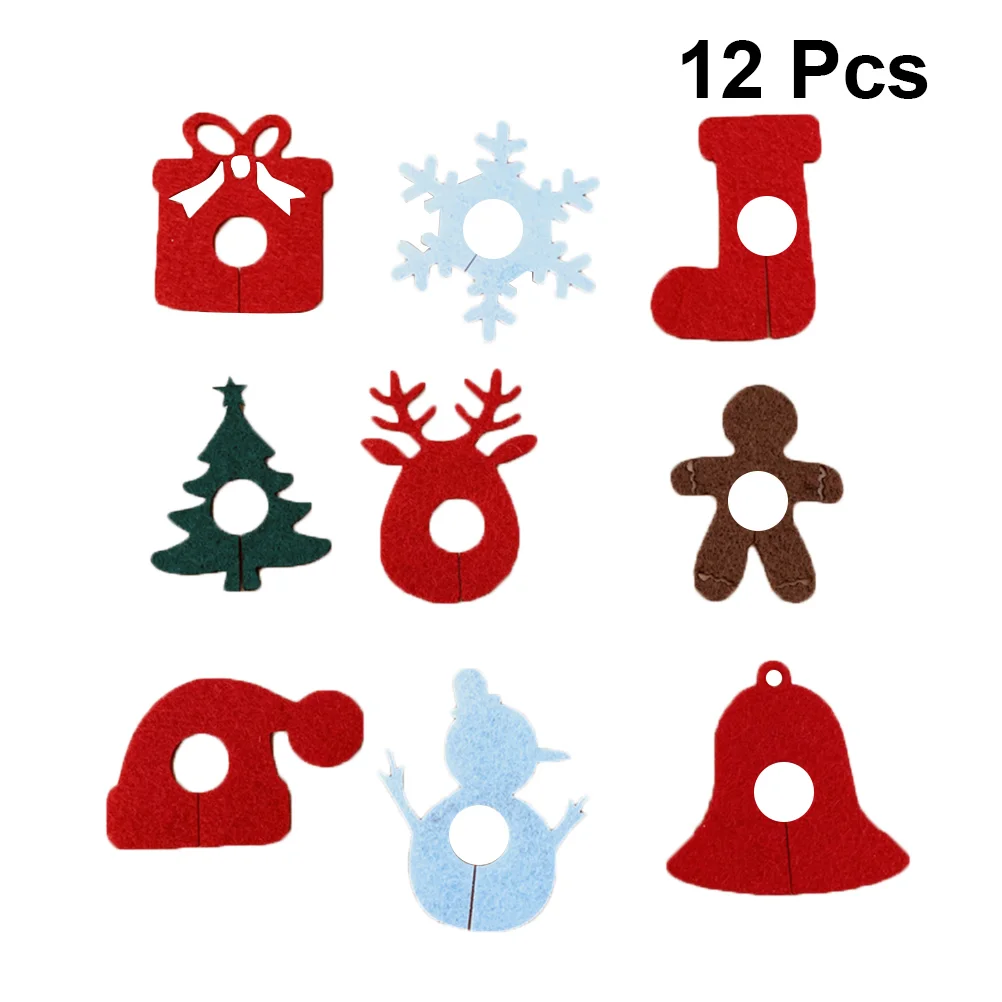 

9pcs Cup Sign Charm Markers Identifier Marker Christmas Cup Sign Charm Markers