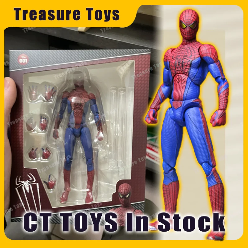 Mcfarlane Человек-паук Mafex 001 Эндрю Гарфилд