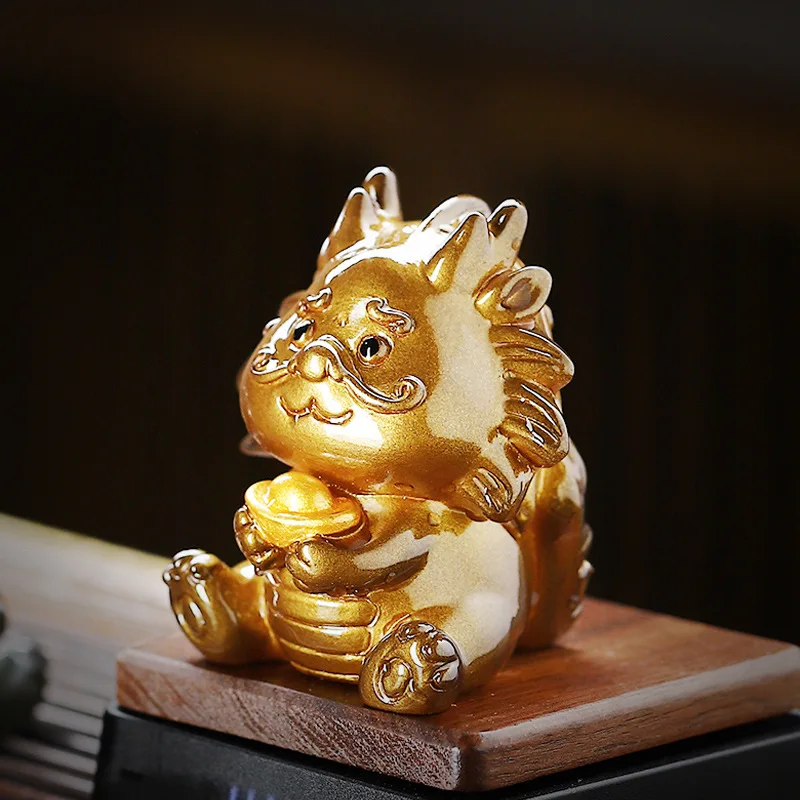 Китайский дизайн чай для домашних животных обесцвечивания из смолы милый