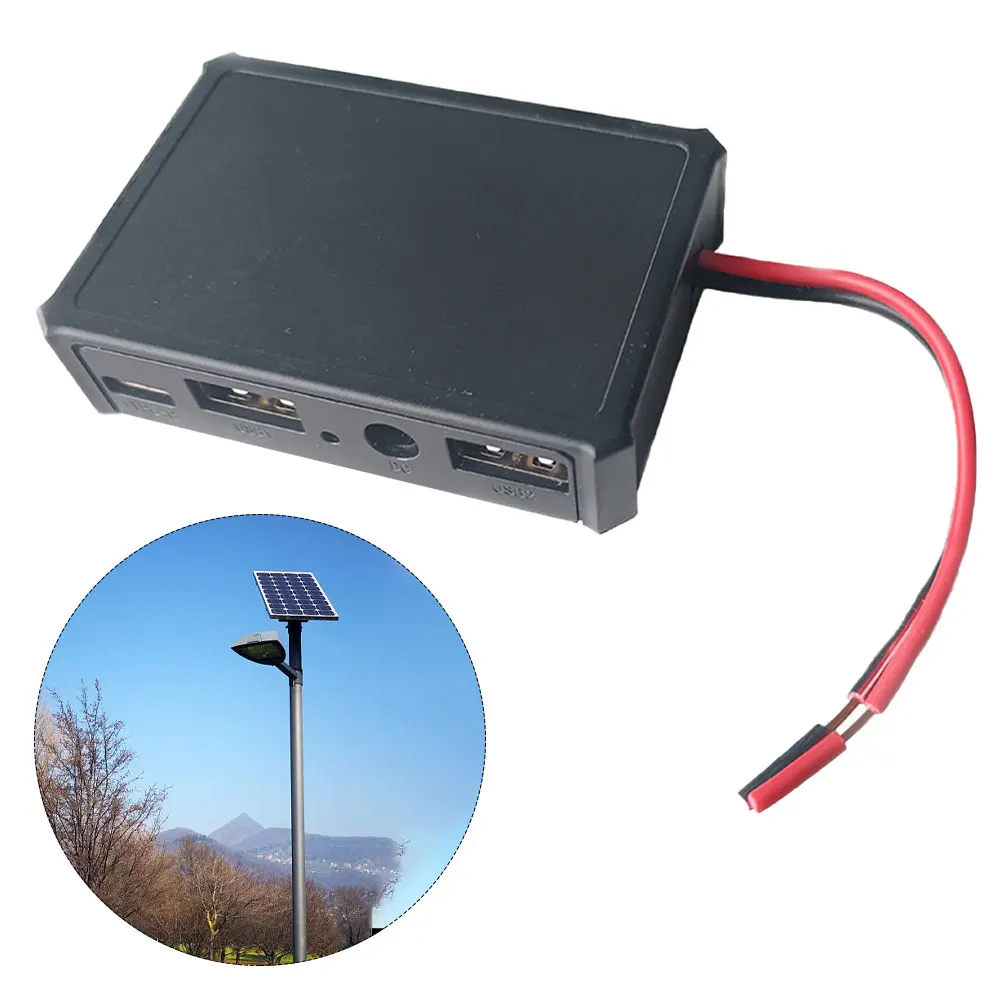 

Регулятор солнечной панели, прочный, с двумя разъемами usb-c, для зарядки телефонов и планшетов