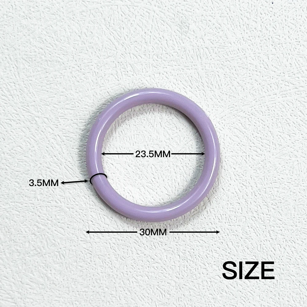 2pcs Key Ring Key Chain Round Split Keyfob Keyrings With Jump Ring For Keychain Pendants DIY Jewelry Making Accessories