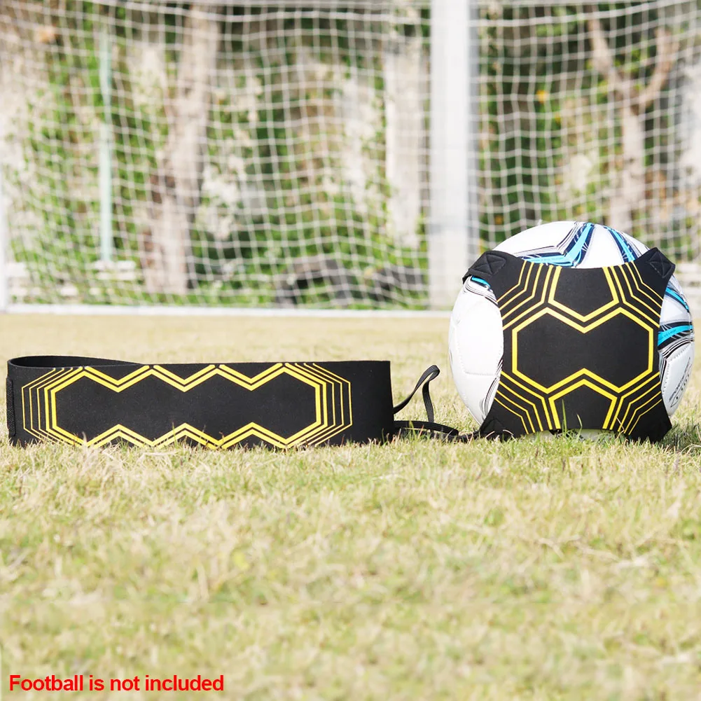 

Durable Elastic Kick Ball Returner Control Skills Training Aid Sports Supplies Hand-free Soccer Trainer Neoprene Football Strap