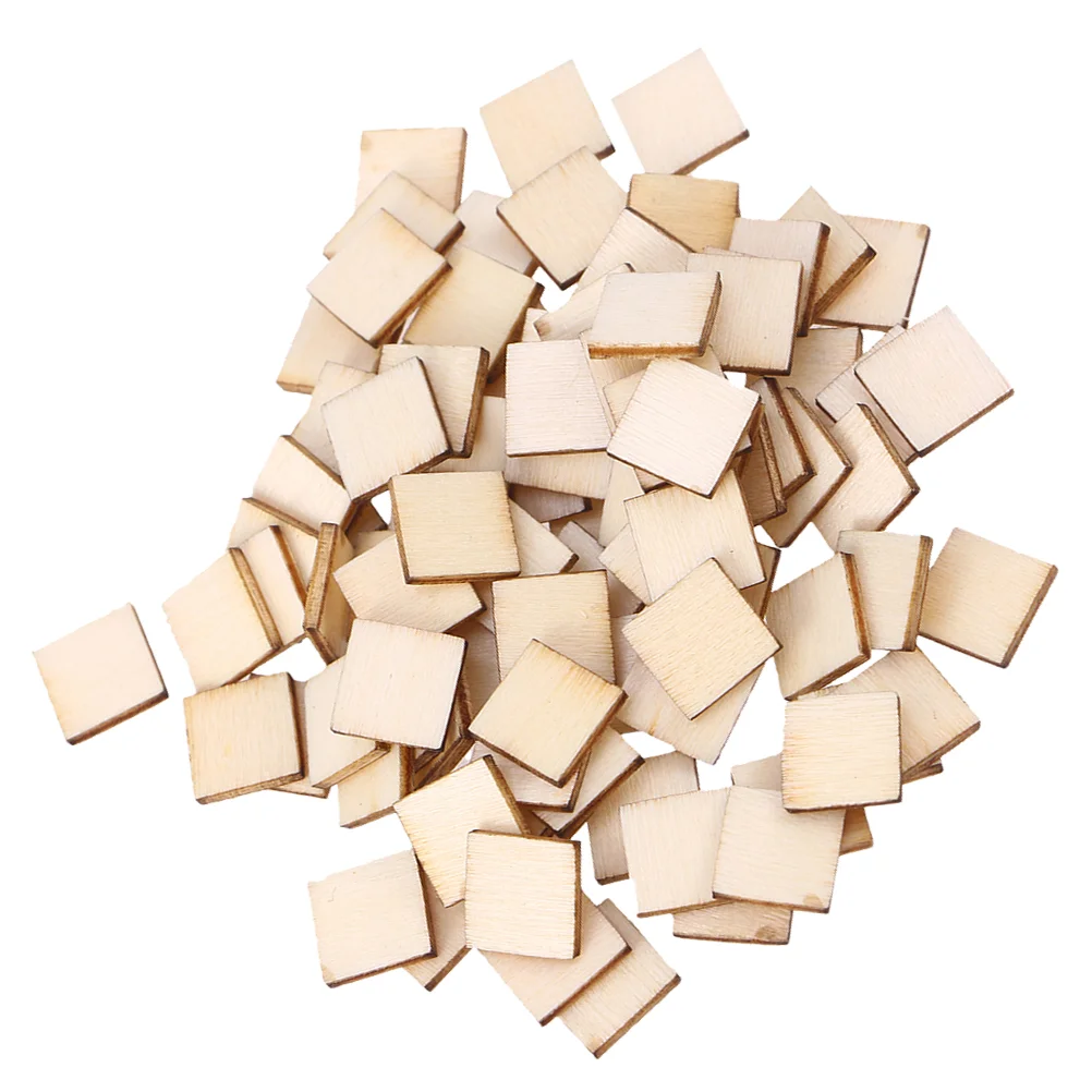 

Wood Slices Square Diy Unfinished Wooden Crafts Blank Pieces Cutouts Sheets Blanks Chips Plaque Squares Engraving Basswood Shape