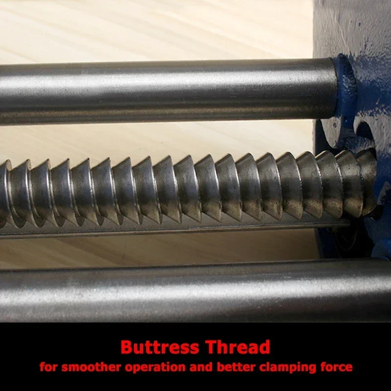 7-дюймовый 9-дюймовый сверхмощный быстросъемный деревянный верстак тиски