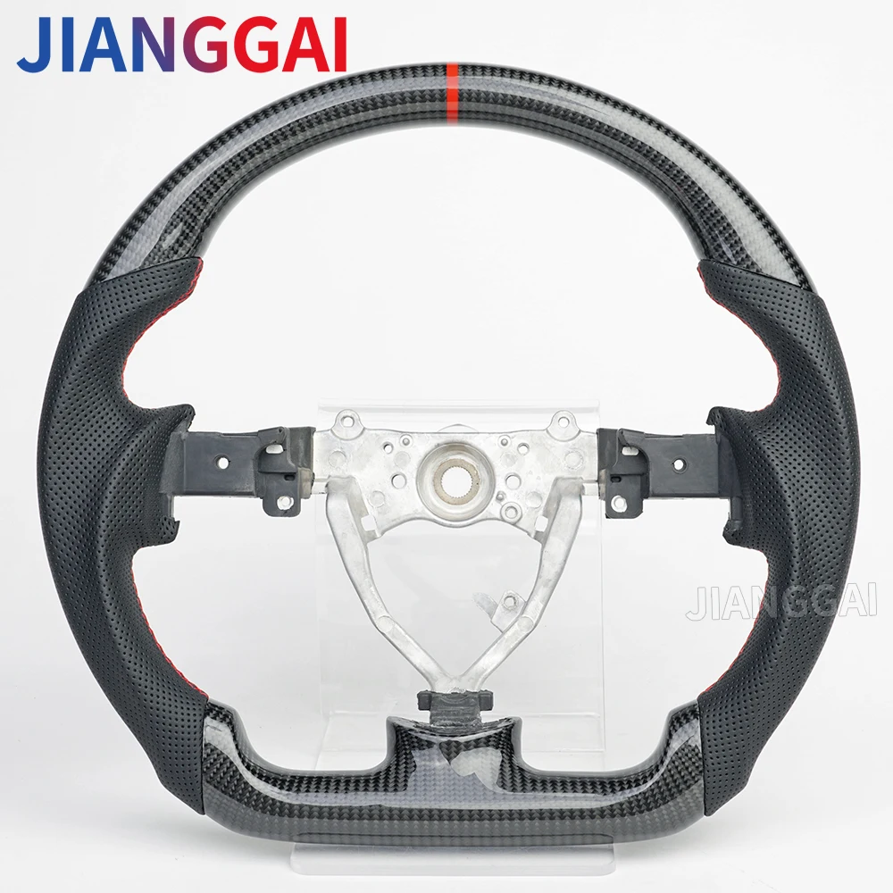 

Руль из настоящего углеродного волокна для Toyota FJ Cruiser 2006, 2007, 2008, 2009, 2010, 2011, 2013, 2016, 2017, 2018, 2019, 2020, автомобильные аксессуары