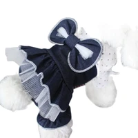 spring and summer puppy clothes thin comfortable four legged dresses small and medium yorkshire chihuahua teddy coat wholesale