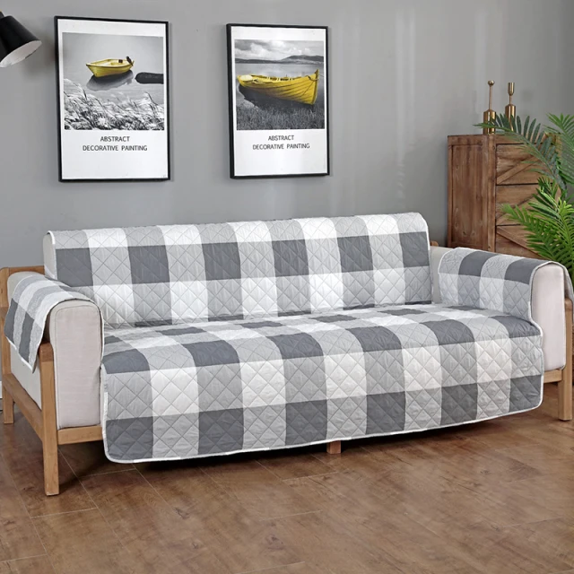 

Plaid Sofa Cover One-piece Armrest Sofa Couch Cover for Living Room Pet Dog Sofa Slipcovers Furniture Protector Funda Sofa