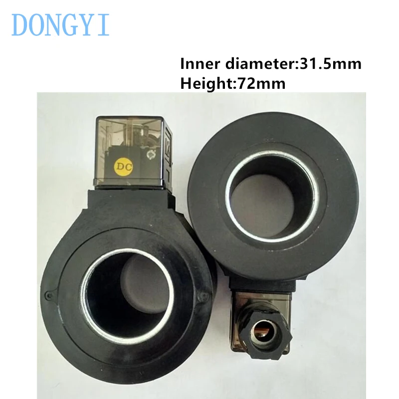 

Катушка гидравлического электромагнитного клапана, внутреннее отверстие 31,5 мм, высота 72 мм, AC220V DC24V