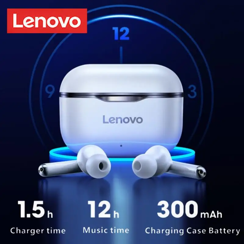 

TWS-наушники Lenovo LP1 с поддержкой Bluetooth 5,0 и сенсорным управлением