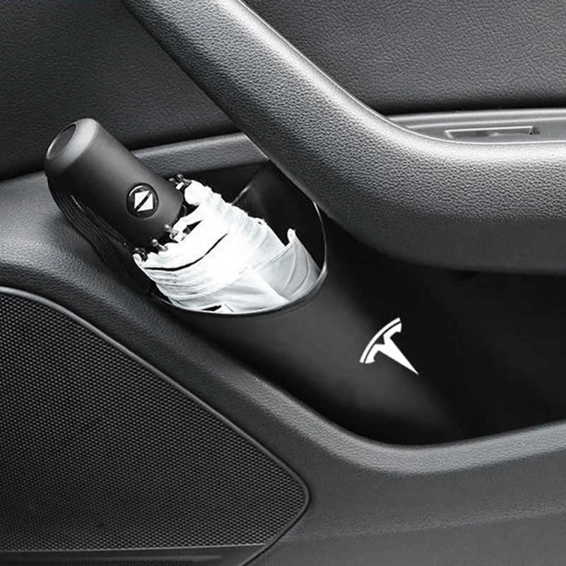 

Mutli-function Storage Box Hanging Case Trash Can Waterproof Bucket For Tesla Model 3/X/Y/S Interior Tidy Supplies