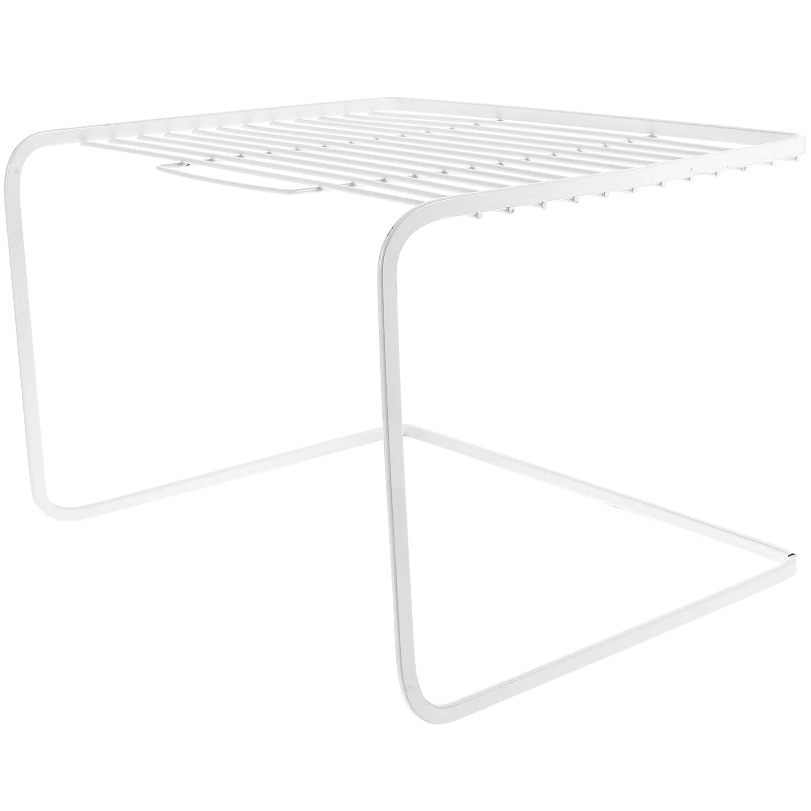 

Freestanding Router Holder Tabletop Displaying Rack Desktop Metal Storage Shelf