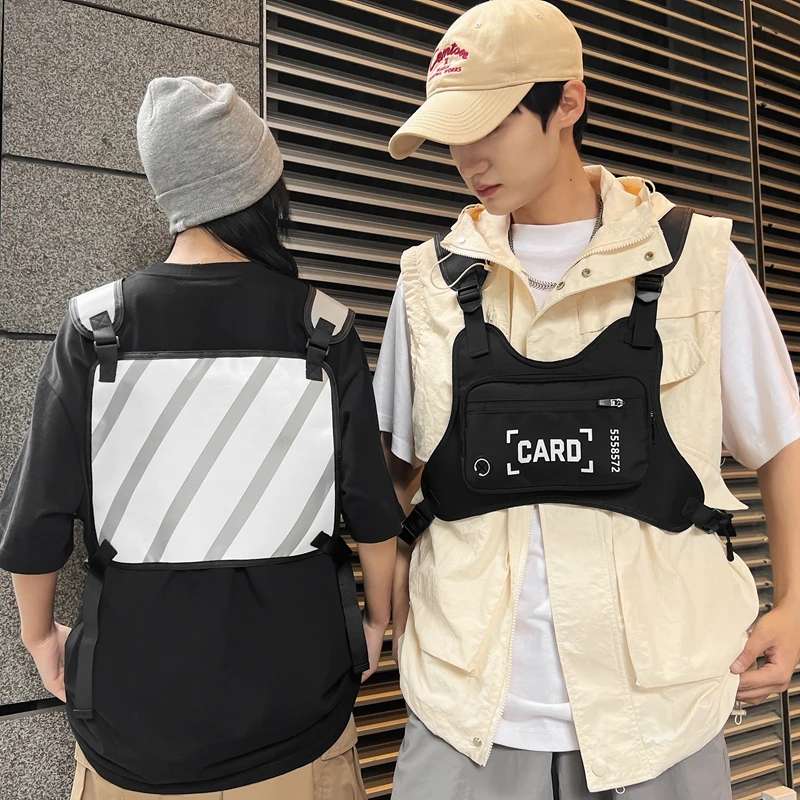 Функциональная тактическая нагрудная сумка Мужская поясная для телефона