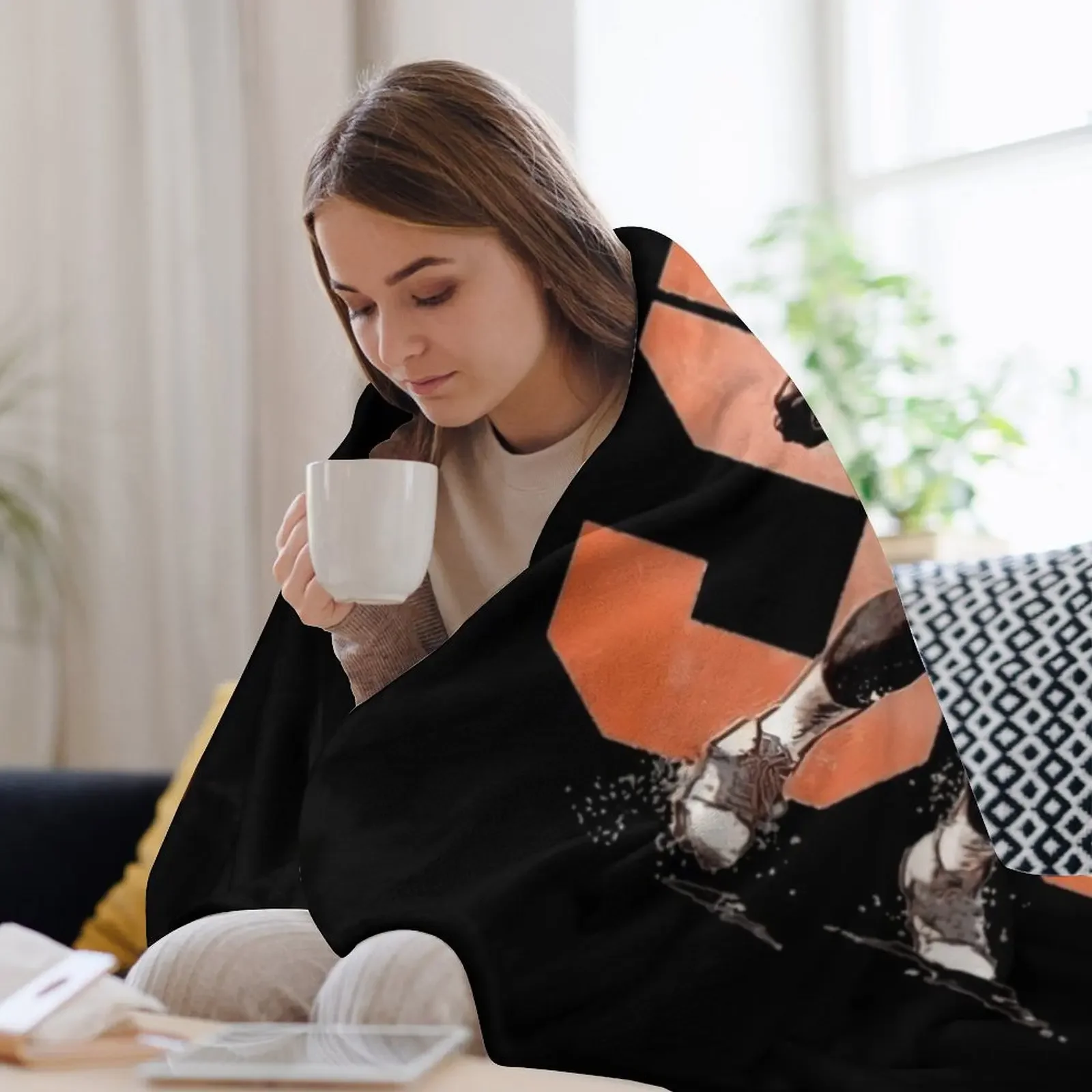 Одеяло Myles Garrett 95 для любителей Cleveland Browns декоративное одеяло дивана походные