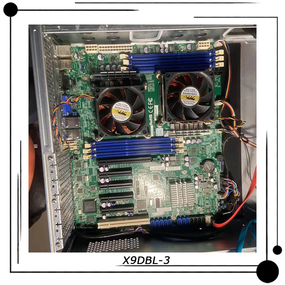

X9DBL-3 For Supermicro Two-way Server Motherboard LGA 1356 Intel C606 DDR3 Xeon Processor E5-2400 and E5-2400 v2 Fully Tested
