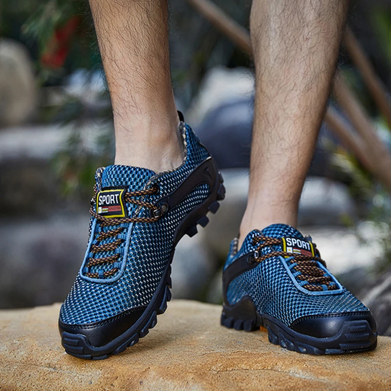 

Men Running Shoes Breathable Outdoor Sports Shoes Lightweight Sneakers for Women Comfortable Athletic Training Footwear