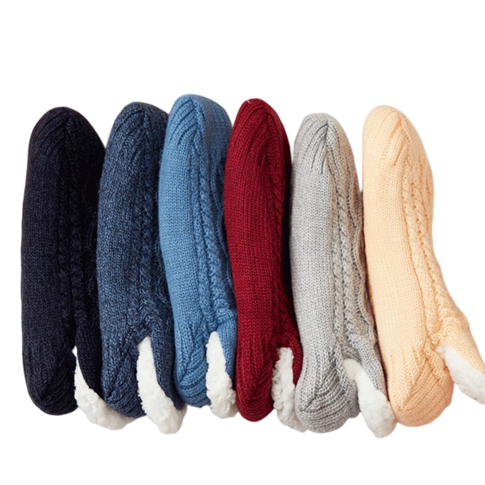 

1 пара, зимние плюшевые носки для взрослых