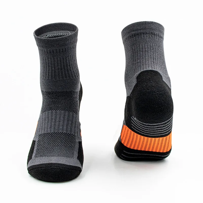 6Pairs Men's Socks Professional Sports Socks Cotton Outdoor Sports Deodorant Basketball Running Football Socks Casual EUR38-42