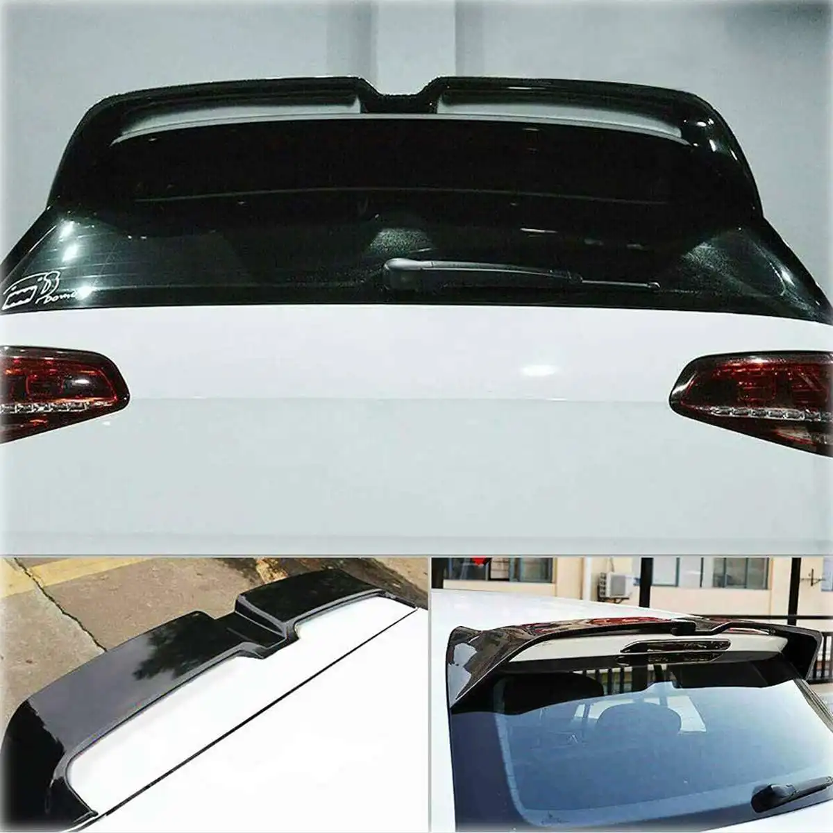 

ABS Car Rear Trunk Roof Spoiler Wing Lip For Volkswagen For VW For Golf MK7 MK7.5 TSI/TDI/GTI/GTR/GTD/R 2014-2017 Wing Spoiler