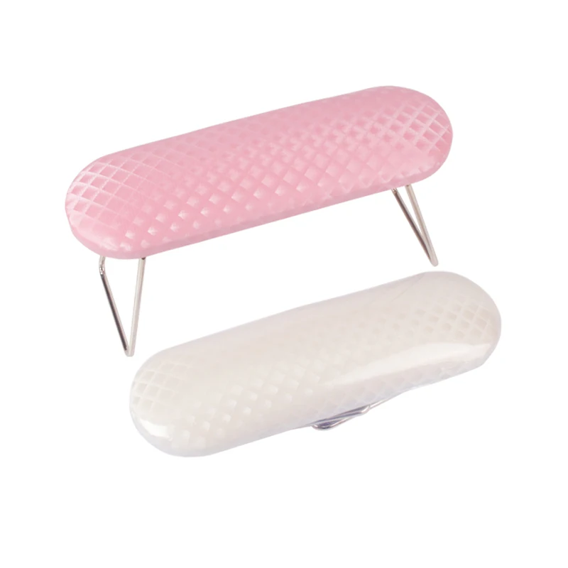 

Leather Arm Rest Cushion Waterproof Wrist Support Hand Holder Pad Soft Washable Pillow Stand for Manicure Nail Art Lamp Tools