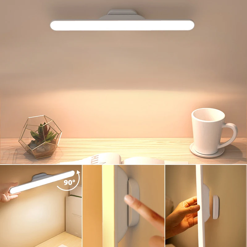 

Светодиодный настенный светильник с сенсорной регулировкой, USB-зарядка светильник для шкафа, чулана, лестницы, кухни, спальни, прикроватного столика, кабинета, домашний декор