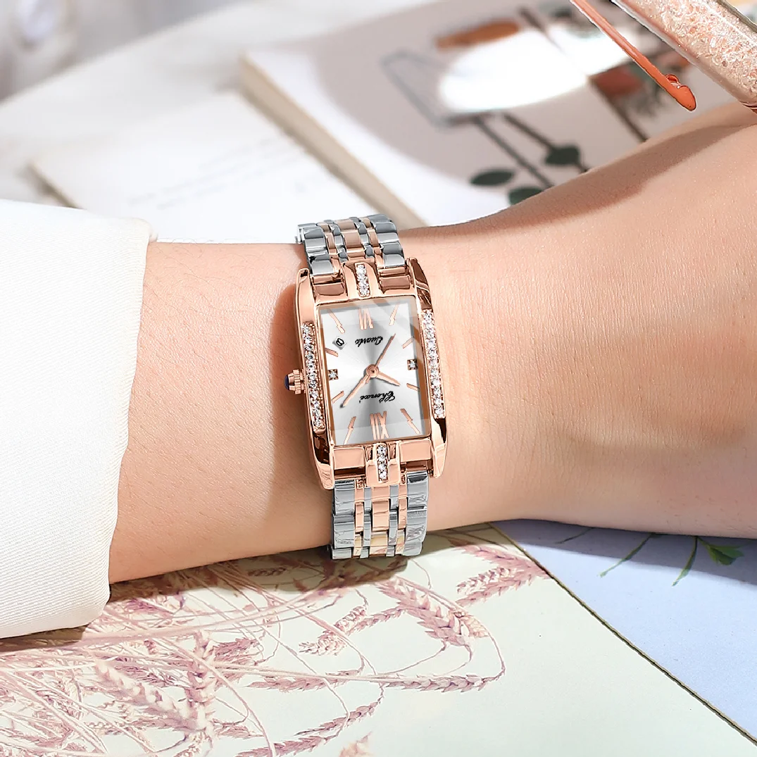 CHENXI 2022 New Luxury Women Watches Top Brand Dress Waterproof Clock Quartz Ladies Wrist Watch Lady Stainless Steel Watch enlarge