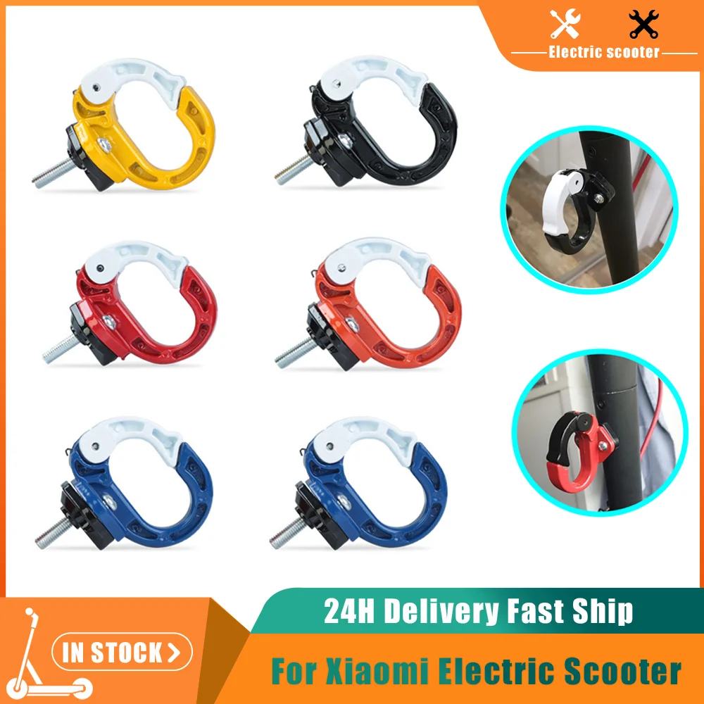 

Лидер продаж, алюминиевые подвесные сумки с металлическим крючком для электроскутера Xiaomi Mijia M365, новая вешалка для скейтборда с металлическ...