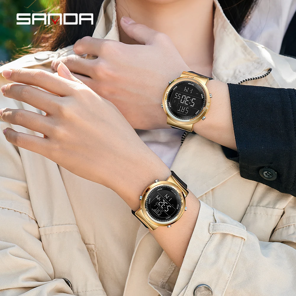 Lovers Watches Digital Wristwatch 2022 Luxury Brand Fashion Casual Couple Watch For Men Women Clock Waterproof Relogio Feminino