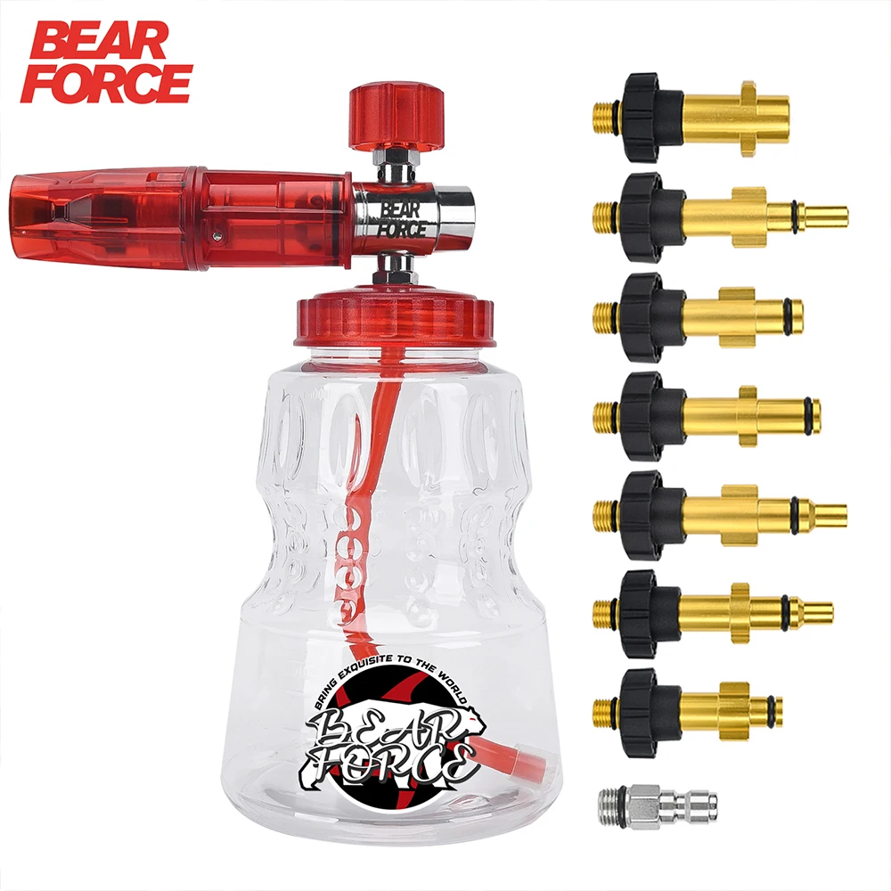 Пенная насадка пенораспылитель для шлангов моек высокого давления Karcher Elitech Bort AR