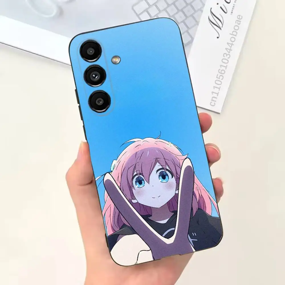 Чехол для телефона Bocchi The Rock HitoriGoto для Samsung S25,24,21,22,23,20,S30,Ultra,Plus,Fe,Lite,Note,5G, черный, мягкий (art.: 3920da8704683) - 3920da8704683