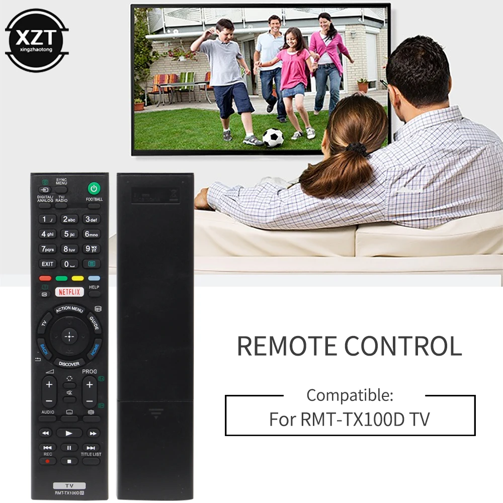 

Smart Remote Control Replacement for SONY TV RMT-TX100D RMT-TX101J RMT-TX102U RMT-TX102D RMT-TX101D AK59-00166A