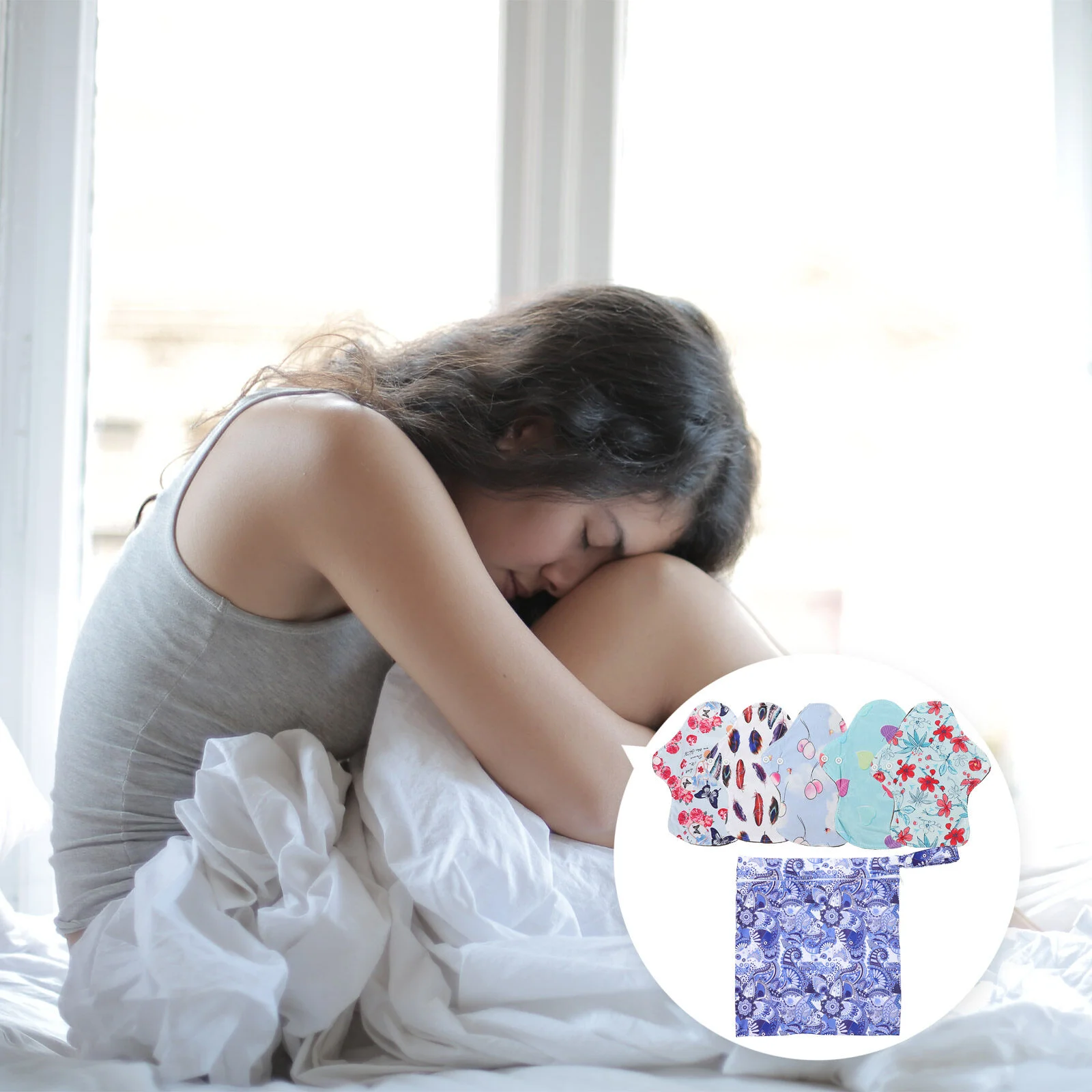 

Стирающаяся прокладка для полотенец, менструальные прокладки для женщин, многоразовые, гигиенические, на ночь