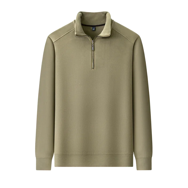 YEAE осенне-зимний ультратонкий детский бархатный пуловер с воротником-стойкой и