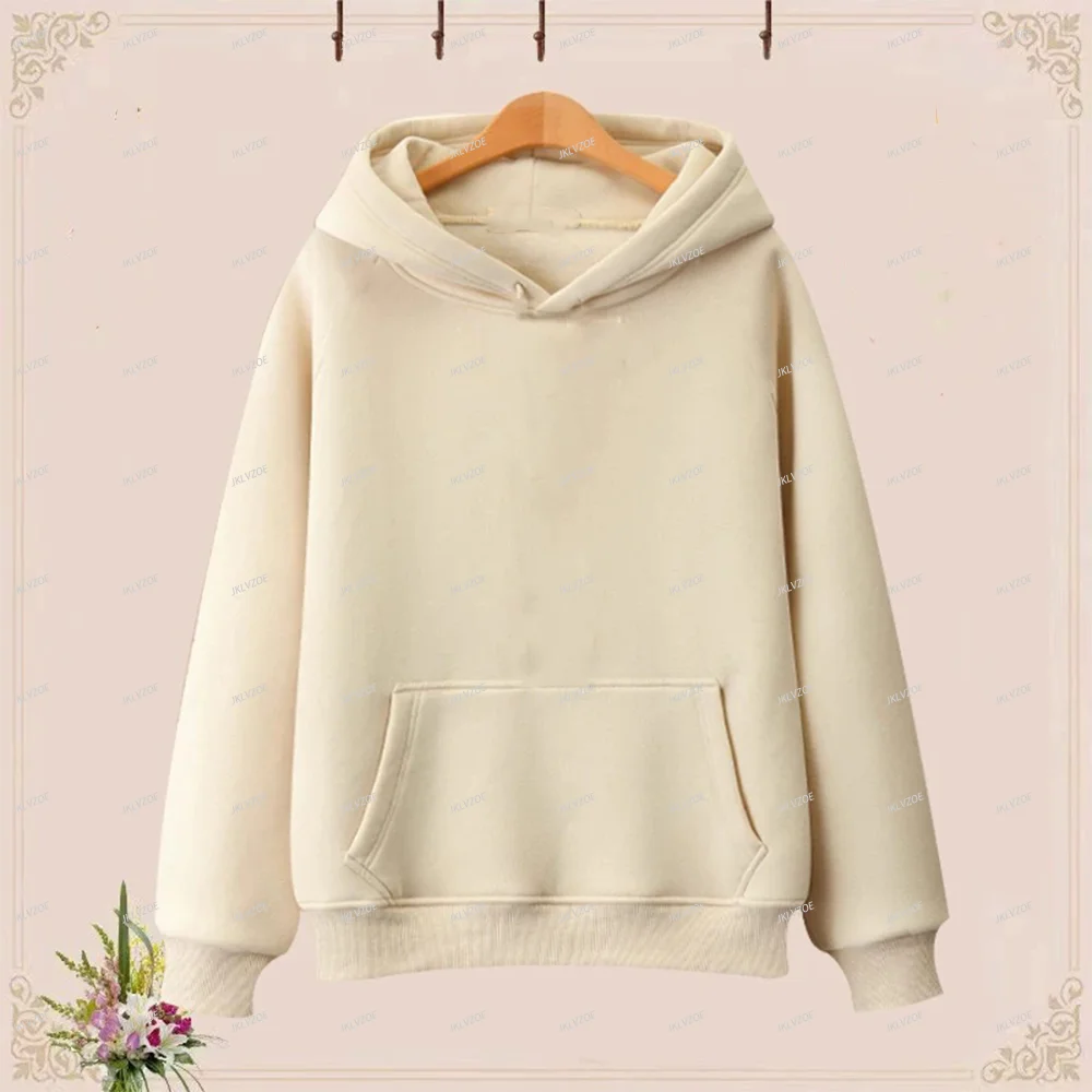 Хлопковая Толстовка Унисекс Из 100% Хлопка Повседневная Осенняя Для Подростков