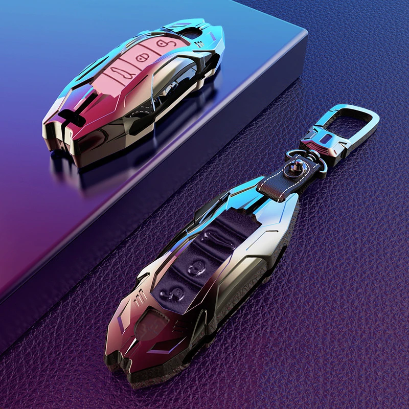 Чехол для автомобильного ключа с дистанционным управлением 1 шт. кожаный чехол