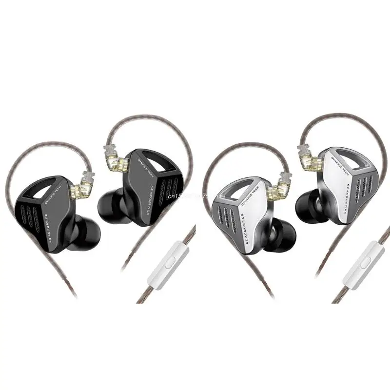 

KZ-ZVX 3.5mm-Plug Earphones Dynamic Sound HIFI In Ear Microphone Wired Headphone Dropship