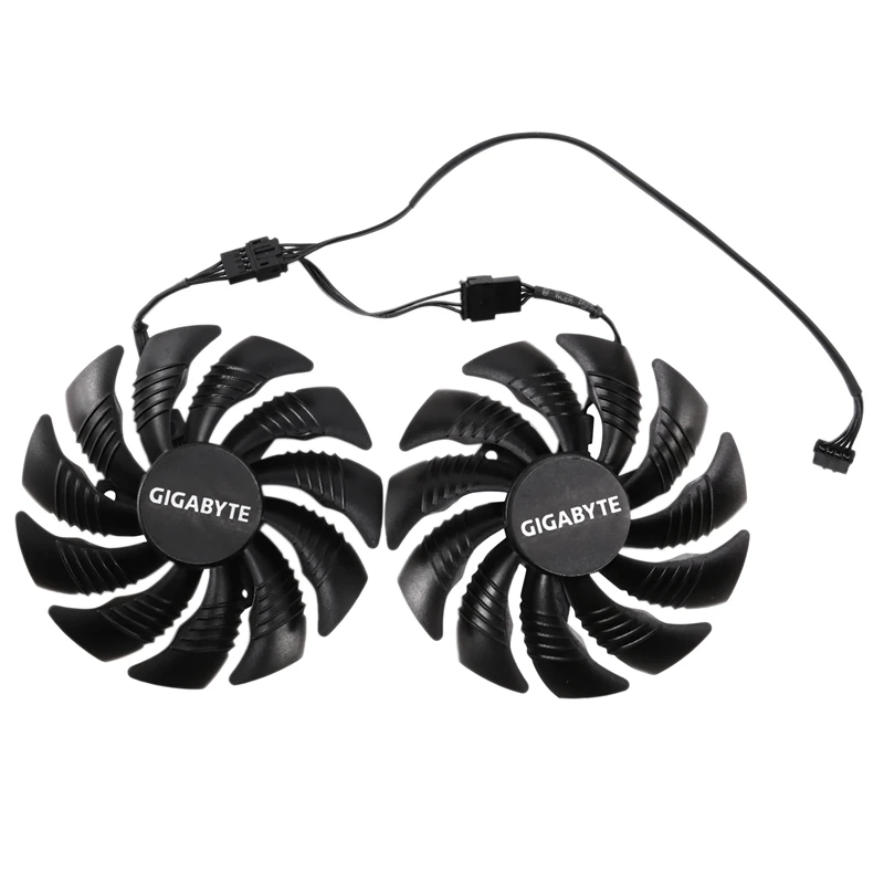 Кулер для видеокарты Gigabyte Geforce GTX 1050 1060 1070 Ti RX 480 470 G1 R9 380X GV-88 мм |