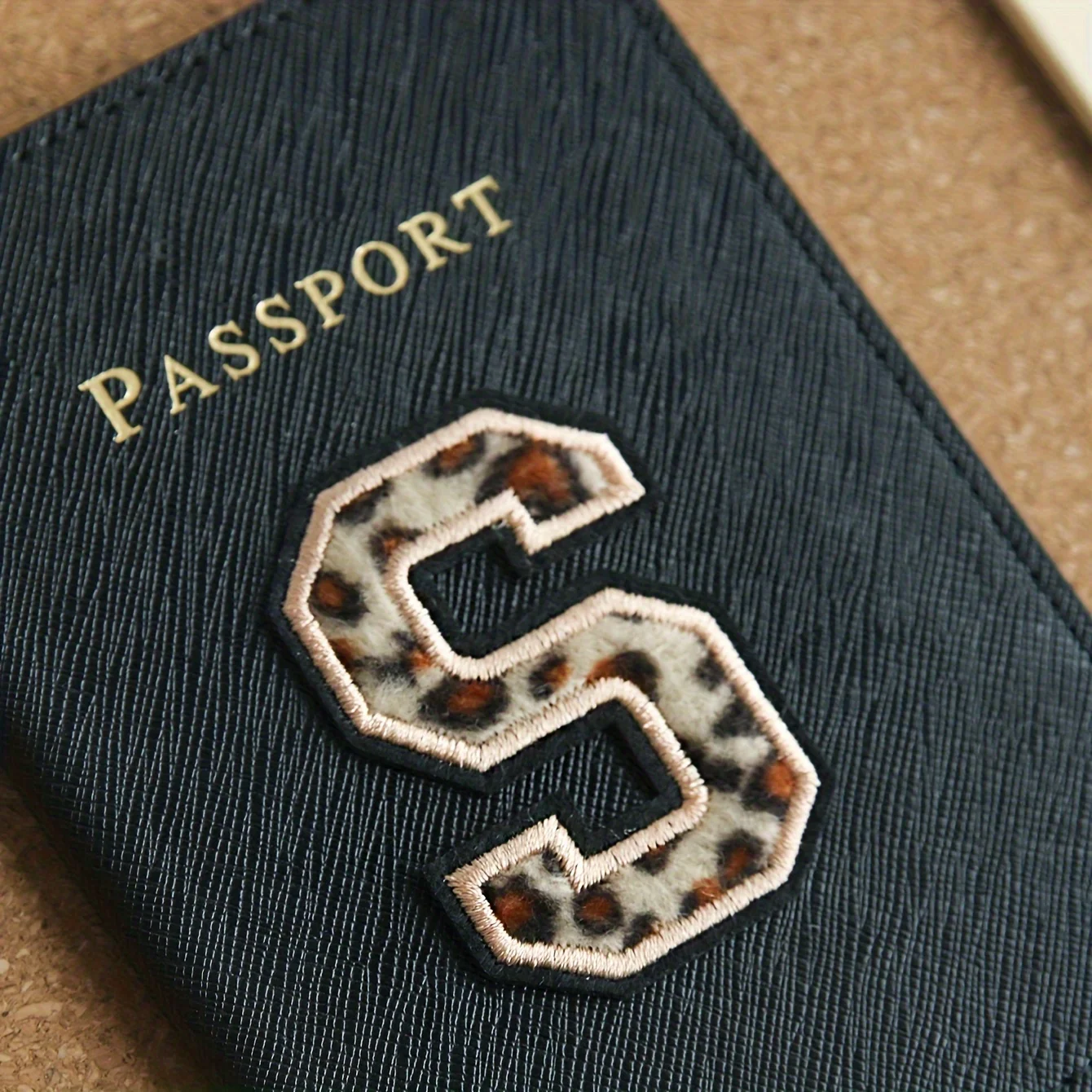 Персонализированная обложка для паспорта индивидуальная нашивка с леопардовым
