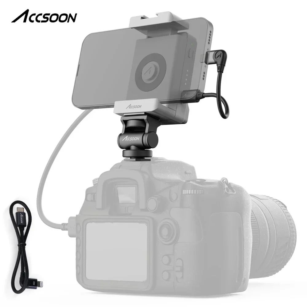 Фото Новый адаптер-видеопередатчик Accsoon SeeMo UIT02 для iPad/iPhone 14 Pro: запись видео на монитор для киносъемки №2