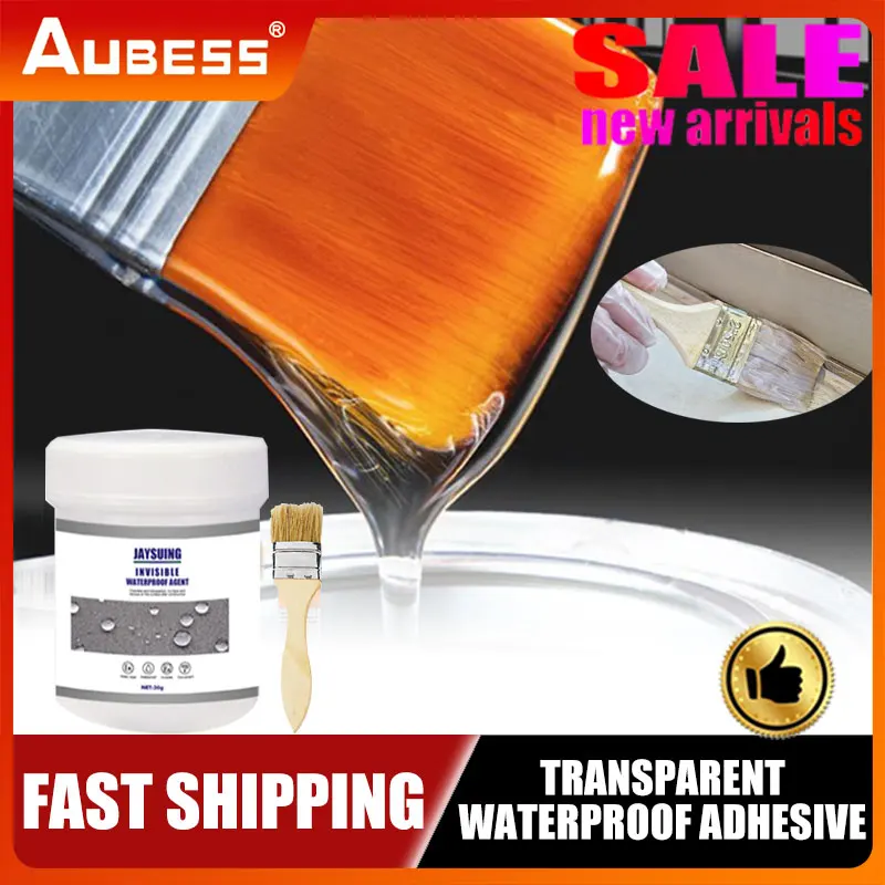 

Waterproof Sealant Agent Transparent Glue Toilet Anti-Leak Nano Glue Roof Repair Broken Agent Sealant Leak-trapping Repair Tools
