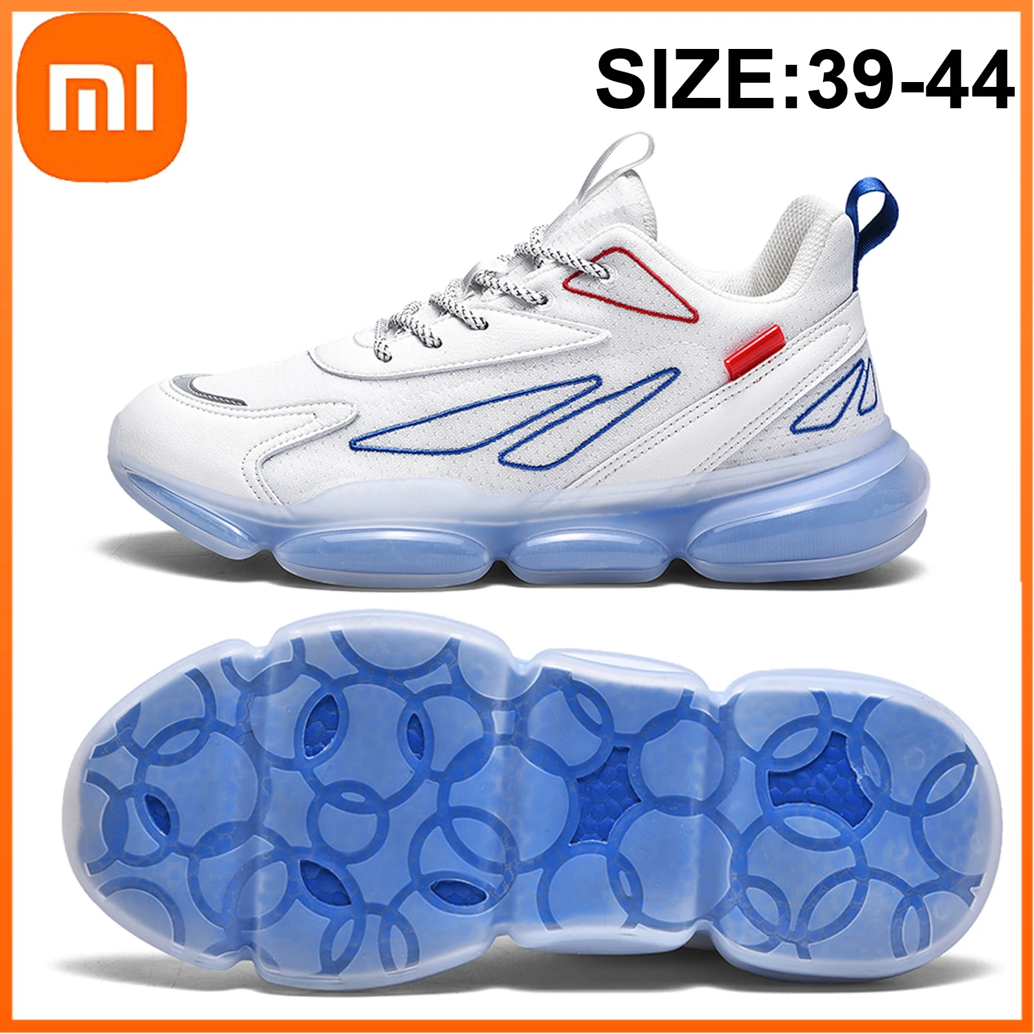 

Xiaomi Mijia Air Cushion Men Casual Shoes Breathable Comfortable Mesh Lining Sneakers Sweat-absorbent Outdoor Sports Shoes
